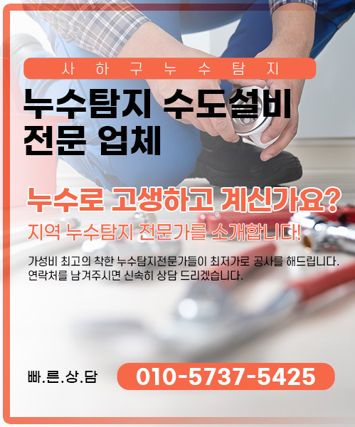누수탐지 잘하는 업체 피해복구공사 한번에 모바일 비주얼 0